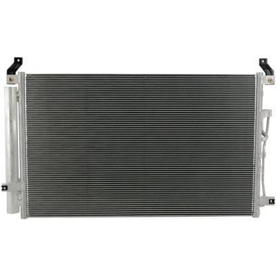 A/C Condenser Compatible With 2007-2012 Hyundai Veracruz Gls Limited 3.8L V6 Parallel Flow Aluminum