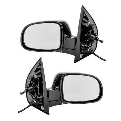 New Door Mirrors Pair Fits Chevrolet Express 2500 1996-2002 15768771 15768768