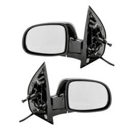New Door Mirrors Pair Fits Gmc Savana 1500 1996-2002 Gm1320228 15768771 15768768