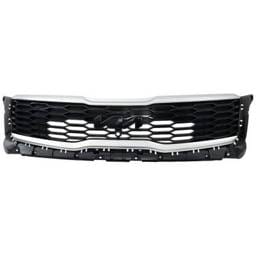 Chrome Insert Grille Assembly Compatible With Kia Telluride Sx 6 Cyl 3.8L 2022 Ki1200232 863A0s9000