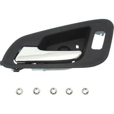 Front Left (Driver Side) Interior Door Handle Compatible With 2015-2020 Chevrolet Colorado Chrome