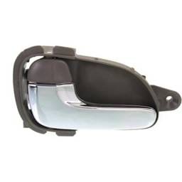 Front Driver Side Interior Door Handle Compatible With 1999-2002 Nissan Quest Mercury Villager Brown