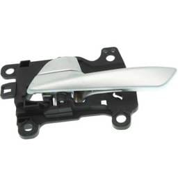 Front Left (Driver Side) Interior Door Handle Compatible With 2016-2018 Hyundai Tucson Silver With