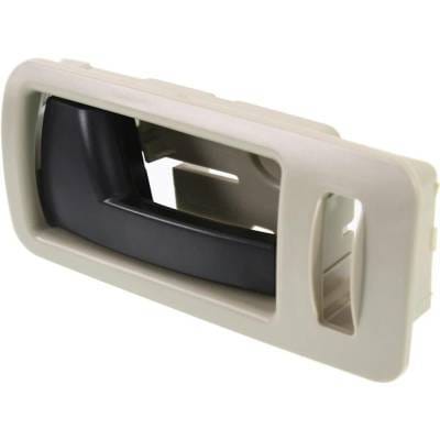 Front Left (Driver Side) Interior Door Handle Compatible With 2005-2014 Ford Mustang Beige Bezel thumbnail 3