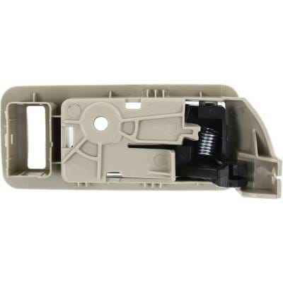 Front Left (Driver Side) Interior Door Handle Compatible With 2005-2014 Ford Mustang Beige Bezel thumbnail 9