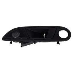 Front Left (Driver Side) Interior Door Handle Compatible With 2011-2019 Ford Fiesta Textured Black