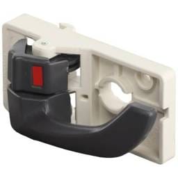 Front Or Rear Driver Side Interior Door Handle Compatible With 2005-2009 Hyundai Tucson Gray With