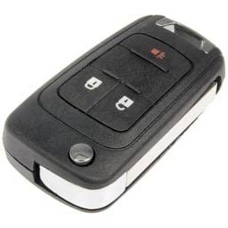 New Keyless Remote Case Compatible With Chevrolet Equinox Premier 4 Cyl 2.4L Equinox Lt 6 Cyl 3.0L