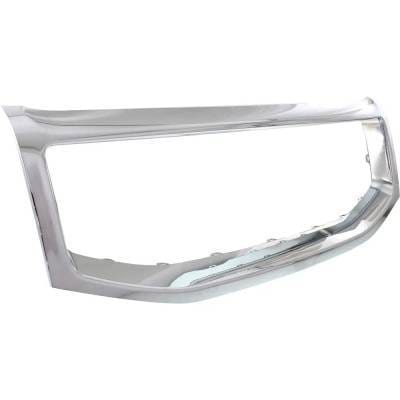 New Center Grille Trim Compatible With Honda Pilot Se 6 Cyl 3.5L Pilot Ex-L 6 Cyl 3.5L Pilot Lx 6 thumbnail 5