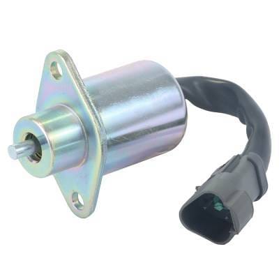 New Fuel Shut Off Solenoid Compatible With Caterpillar Skid Steer 246 Sa-4934-12 Sa493412 1457906 thumbnail 5