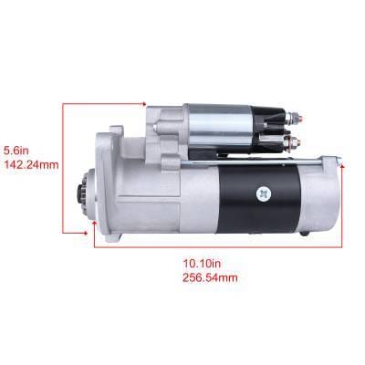 24V Starter Compatible With Morooka Rubber Track Carrier Mst 800Vd 800Vdl Mitsubishi Engine Me049186 thumbnail 12