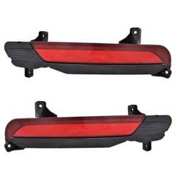 New Pair Of Reflector Lights Compatible With Kia Telluride Ex Sx Sport Utility 4-Door 2020-2022 By