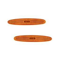 New Pair Of Side Marker Lights Compatible With Mazda 6 2003-2008 Ma2551113 Gk2a515e0a Gk2a515f0a