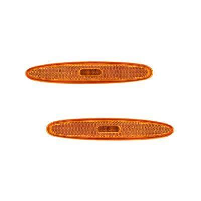 New Pair Of Side Marker Lights Compatible With Mazda 6 2003-2008 Ma2551113 Gk2a515e0a Gk2a515f0a thumbnail 2