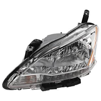 Headlight Compatible With 2013-2015 Nissan Sentra 1.8L 1.6L I4 Mra8de Mr16ddt Left Driver Side