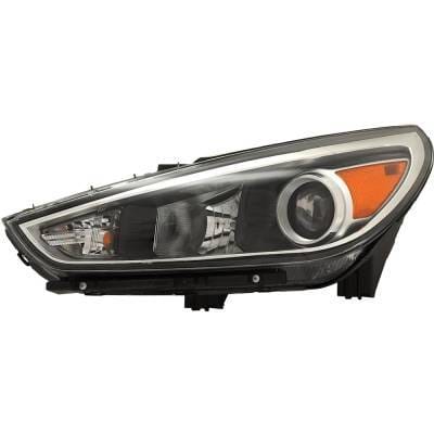 Headlight Compatible With 2018-2020 Hyundai Elantra Gt Left Driver Side Halogen Rh10010062q