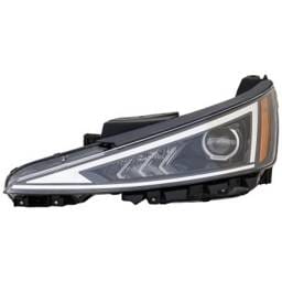 Headlight Compatible With 2019-2020 Hyundai Elantra 2.0L 1.4L I4 Left Driver Side Halogen