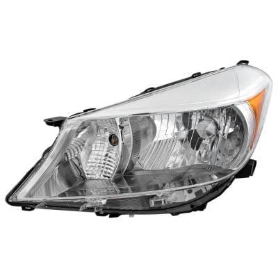 Headlight Compatible With 2012-2014 Toyota Yaris 1.5L I4 Left Driver Side Halogen Repty100132q 106Hp
