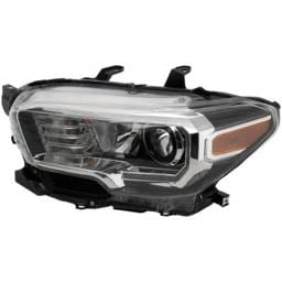 Headlight Compatible With 2016-2023 Toyota Tacoma 2.7L 3.5L I4 Left Driver Side Halogen Repty100142q