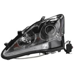 Headlight Compatible With 2011-2013 Lexus Is250 Is350 2.5L 3.5L V6 Left Driver Side Halogen