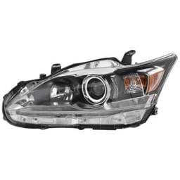 Headlight Compatible With 2011-2017 Lexus Ct200h 1.8L I4 Left Driver Side Halogen Repl100378q 134Hp