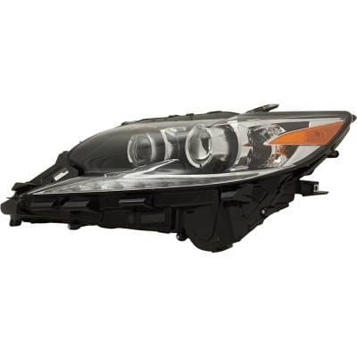 Headlight Compatible With 2016-2017 Lexus Es300h Es350 3.5L 2.5L V6 Left Driver Side Halogen/Led thumbnail 3