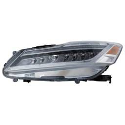Headlight Compatible With 2016-2017 Honda Accord 2.4L 3.5L I4 K24w J35y Lfa Left Driver Side Led