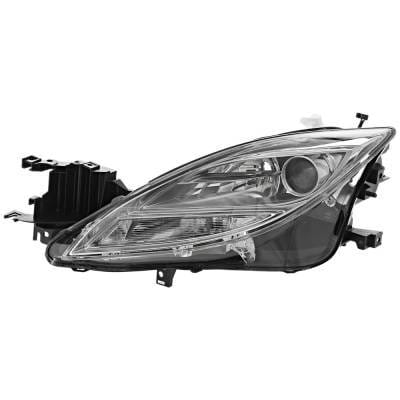 Headlight Compatible With 2009-2010 Mazda 6 2.5L 3.7L I4 Mzi Left Driver Side Halogen Repm100122q