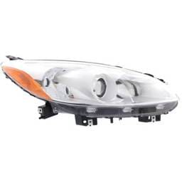Headlight Compatible With 2012-2017 Mazda 5 2.3L 2.5L I4 L3 L5 Right Passenger Side Halogen