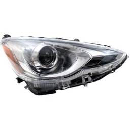 Headlight Compatible With 2015-2017 Toyota Prius C Right Passenger Side Halogen Rt10010007q