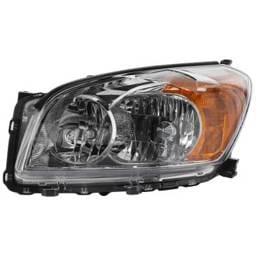 Headlight Compatible With 2009-2012 Toyota Rav4 2.5L 3.5L I4 Left Driver Side Halogen Rept100316q