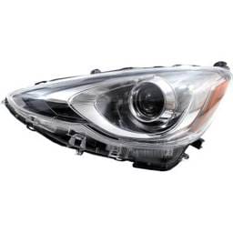 Headlight Compatible With 2015-2017 Toyota Prius C Left Driver Side Halogen Rt10010008q
