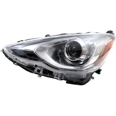 Headlight Compatible With 2015-2017 Toyota Prius C Left Driver Side Halogen Rt10010008q