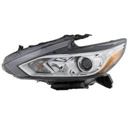 Headlight Compatible With 2016-2018 Nissan Altima 2.5L 3.5L I4 Qr25de Vq35de Left Driver Side