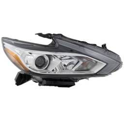 Headlight Compatible With 2016-2018 Nissan Altima 2.5L 3.5L I4 Qr25de Vq35de Right Passenger Side