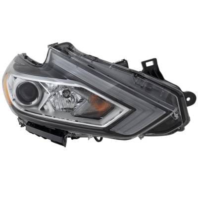 Headlight Compatible With 2016-2018 Nissan Altima 2.5L 3.5L I4 Qr25de Vq35de Right Passenger Side thumbnail 3