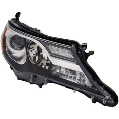 Headlight Compatible With 2013-2015 Toyota Rav4 2.5L I4 Right Passenger Side Halogen Rept100393q