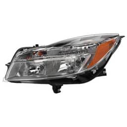Headlight Compatible With 2011-2013 Buick Regal 2.0L 2.4L I4 Ltg Left Driver Side Halogen