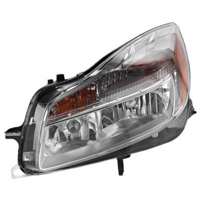 Headlight Compatible With 2011-2013 Buick Regal 2.0L 2.4L I4 Ltg Left Driver Side Halogen thumbnail 3