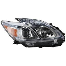 Headlight Compatible With 2010-2011 Toyota Prius 1.8L I4 Right Passenger Side Halogen Rept100141q