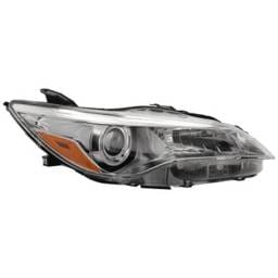 Headlight Compatible With 2015-2017 Toyota Camry 2.5L 3.5L I4 Right Passenger Side Halogen