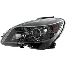 Headlight Compatible With 2008-2011 Mercedes-Benz C300 C350 C300 Sport 1.8L 3.0L I4 M271 M272 M276