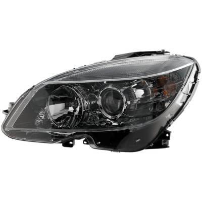 Headlight Compatible With 2008-2011 Mercedes-Benz C300 C350 C300 Sport 1.8L 3.0L I4 M271 M272 M276