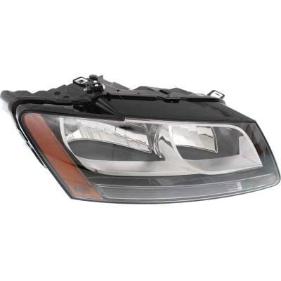 Headlight Compatible With 2009-2012 Audi Q5 2.0L 3.0L I4 Ea888 Ea837 Right Passenger Side Halogen
