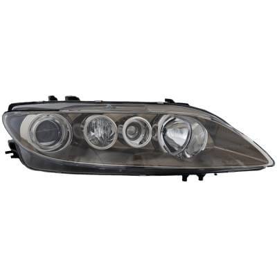 Headlight Compatible With 2006-2008 Mazda 6 Right Passenger Side Replaces Arbm100107 Gp7a510k0b-Pfm