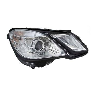 Headlight Compatible With 2010-2014 Mercedes-Benz E550 E63 Amg E350 E300 E400 E250 3.5L 4.7L V6 M276