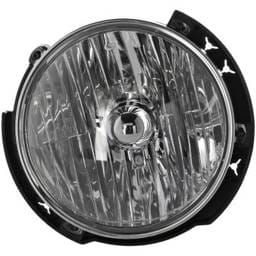 Headlight Compatible With 2007-2018 Jeep Wrangler Wrangler Jk 3.6L 2.0L V6 Gme-T4 Left Driver Side