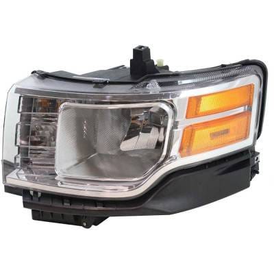 Headlight Compatible With 2009-2012 Ford Flex 3.5L V6 Duratec Left Driver Side Halogen Repf100126 thumbnail 3