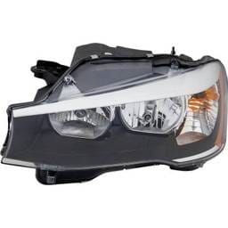 Headlight Compatible With 2015-2018 Bmw X4 X3 2.0L 3.0L I4 B48 B58/S58 Left Driver Side Halogen