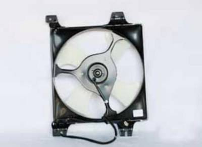New Ac Condenser Fan Assembly Compatible With 1999-2003 Mitsubishi Galant 2.4L L4 2351Cc